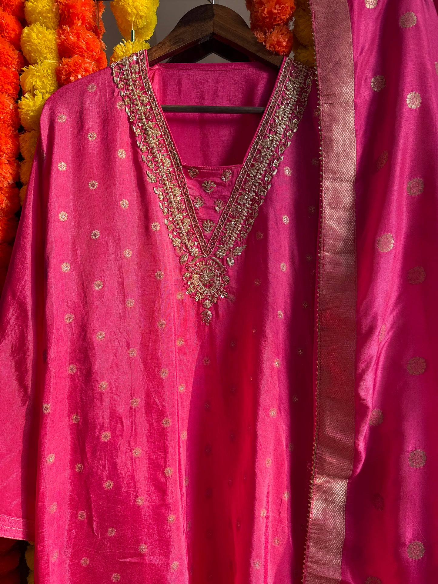 Premium Benarsi silk Lehenga set