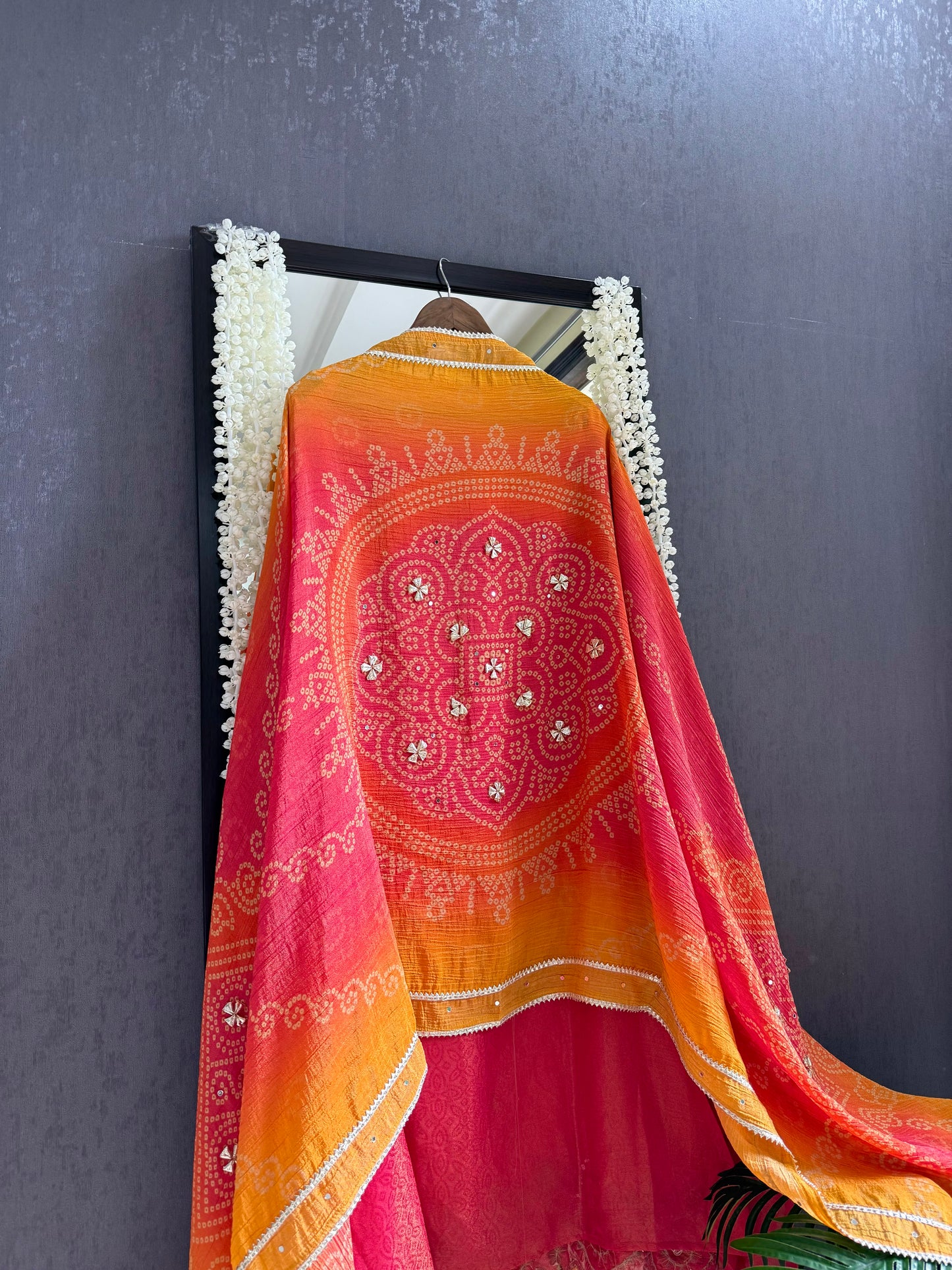 Luxurious Gotapatti Bangles suit