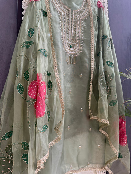 Premium handpainted handwork suit