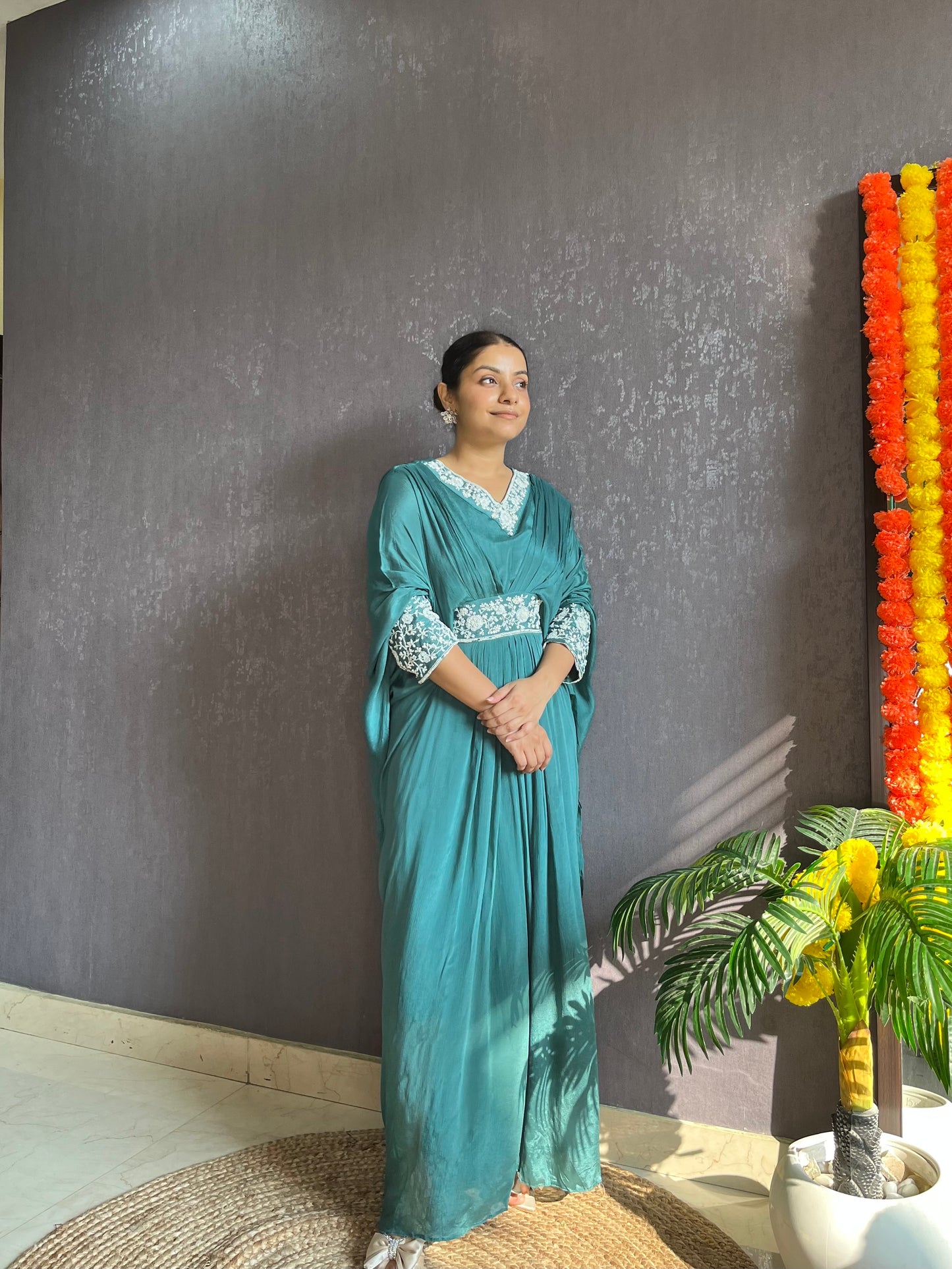 Luxurious kaftan dress