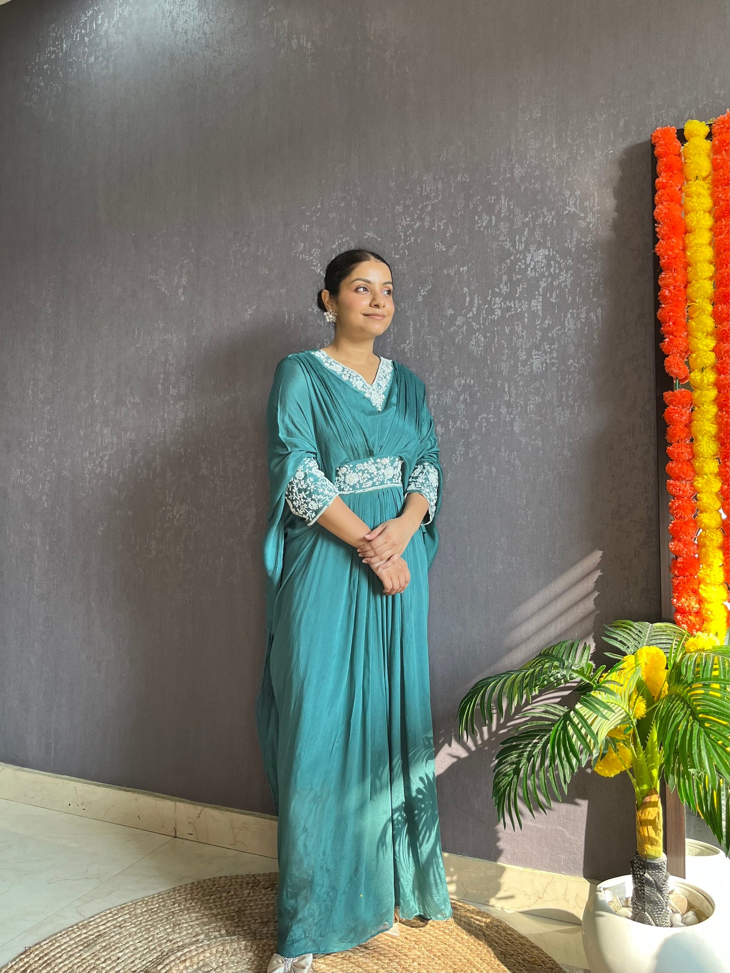 Luxurious kaftan dress
