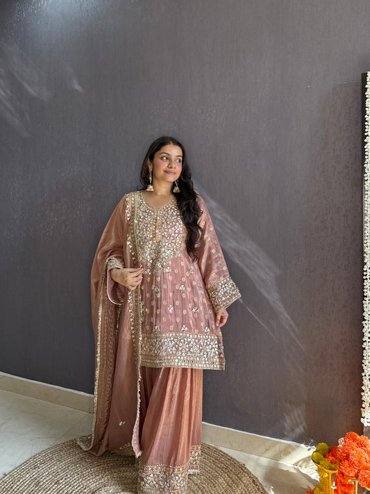 Luxurious gotapatti sharara set