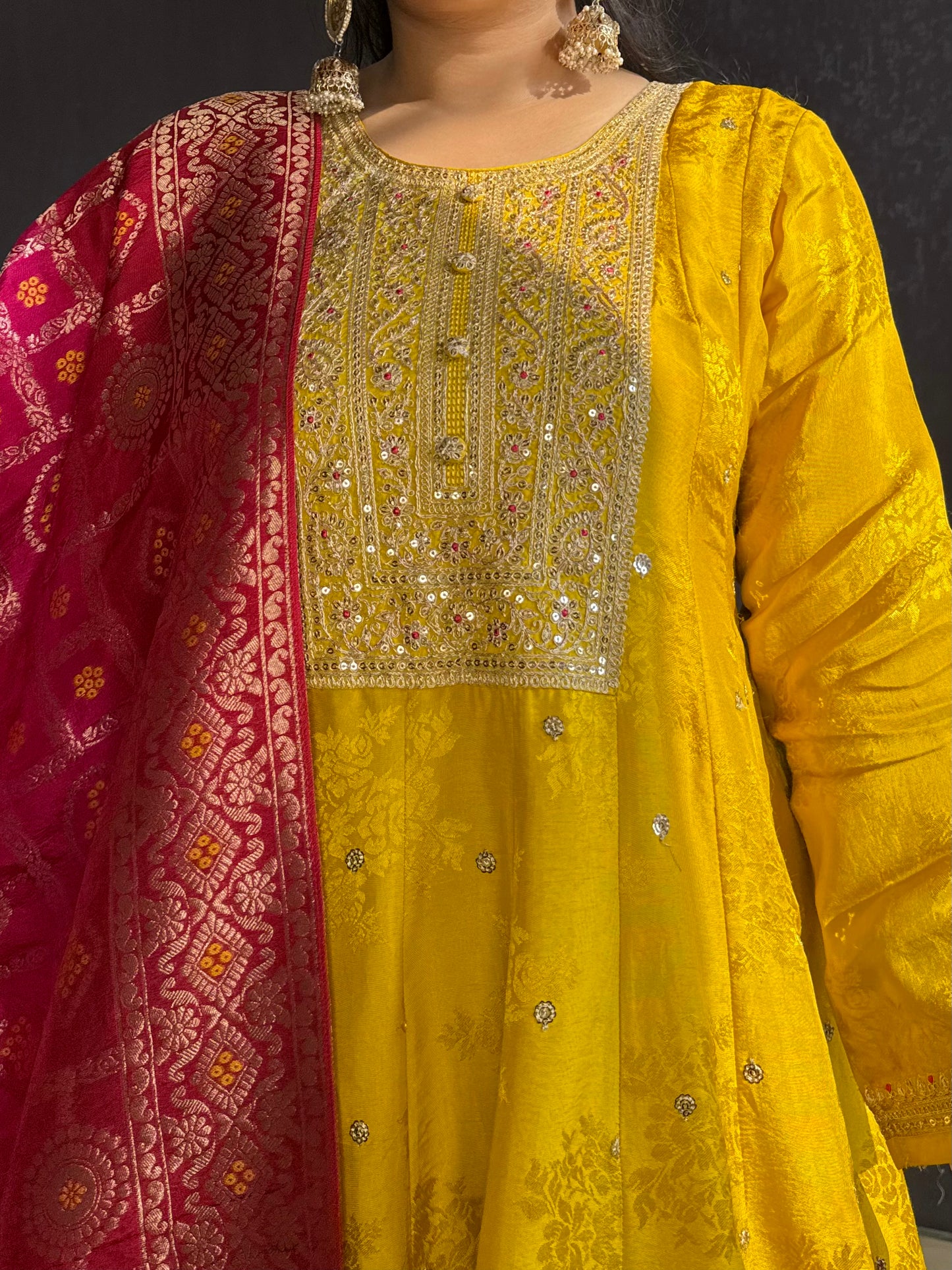 Gharchola Kalidaar Anarkali set