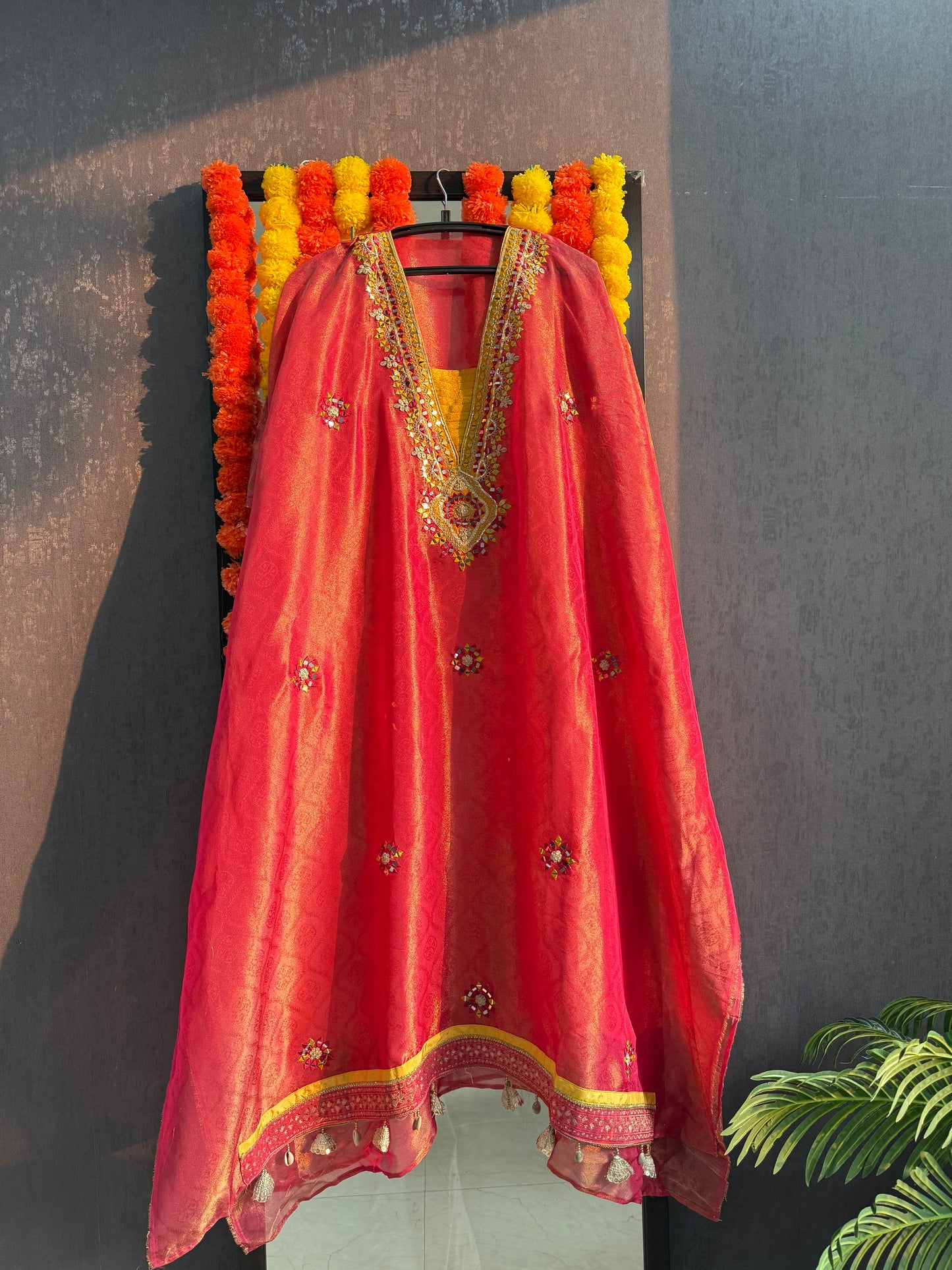 Luxurious patola kanjivaram silk suit