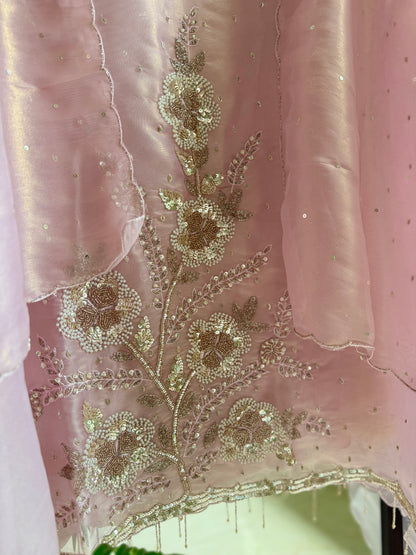 Glass tissue handwork suit