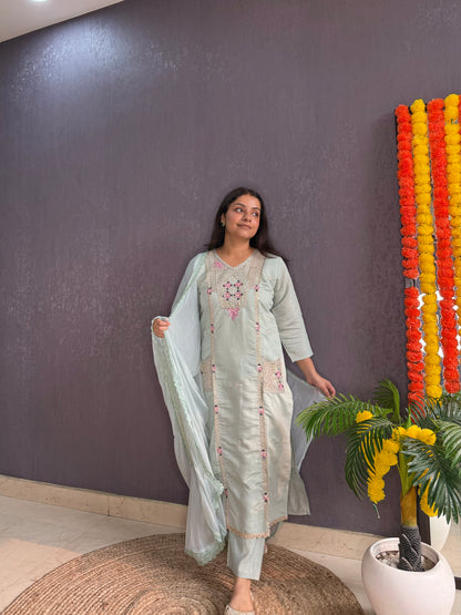 Handwork modal suit sets