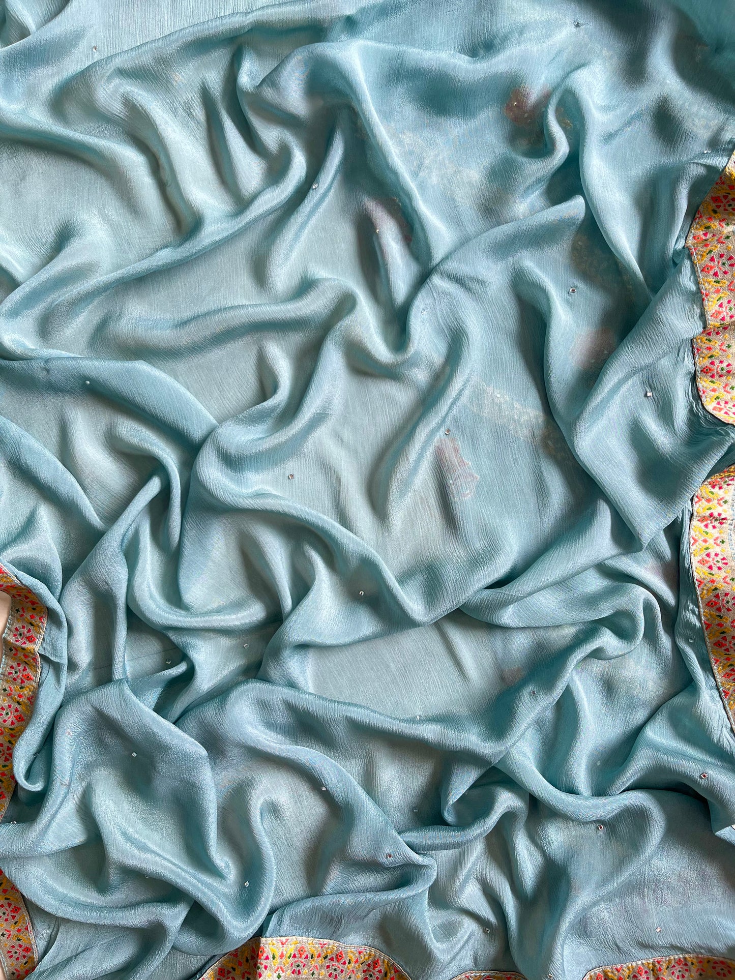 Meenakari Benarsi Tissue silk suit