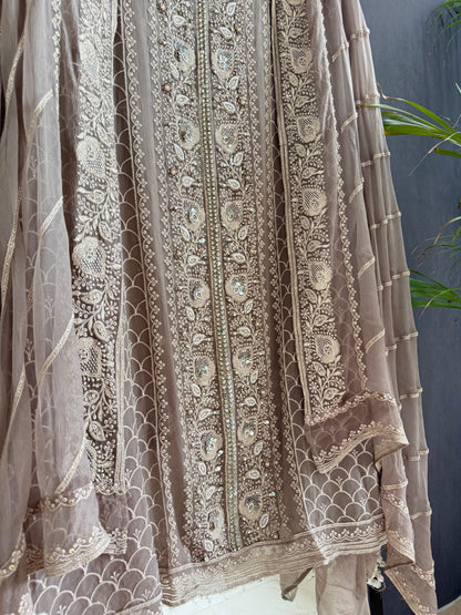 Lucknowi handwork suit