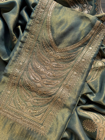 Luxurious Tissue silk suit