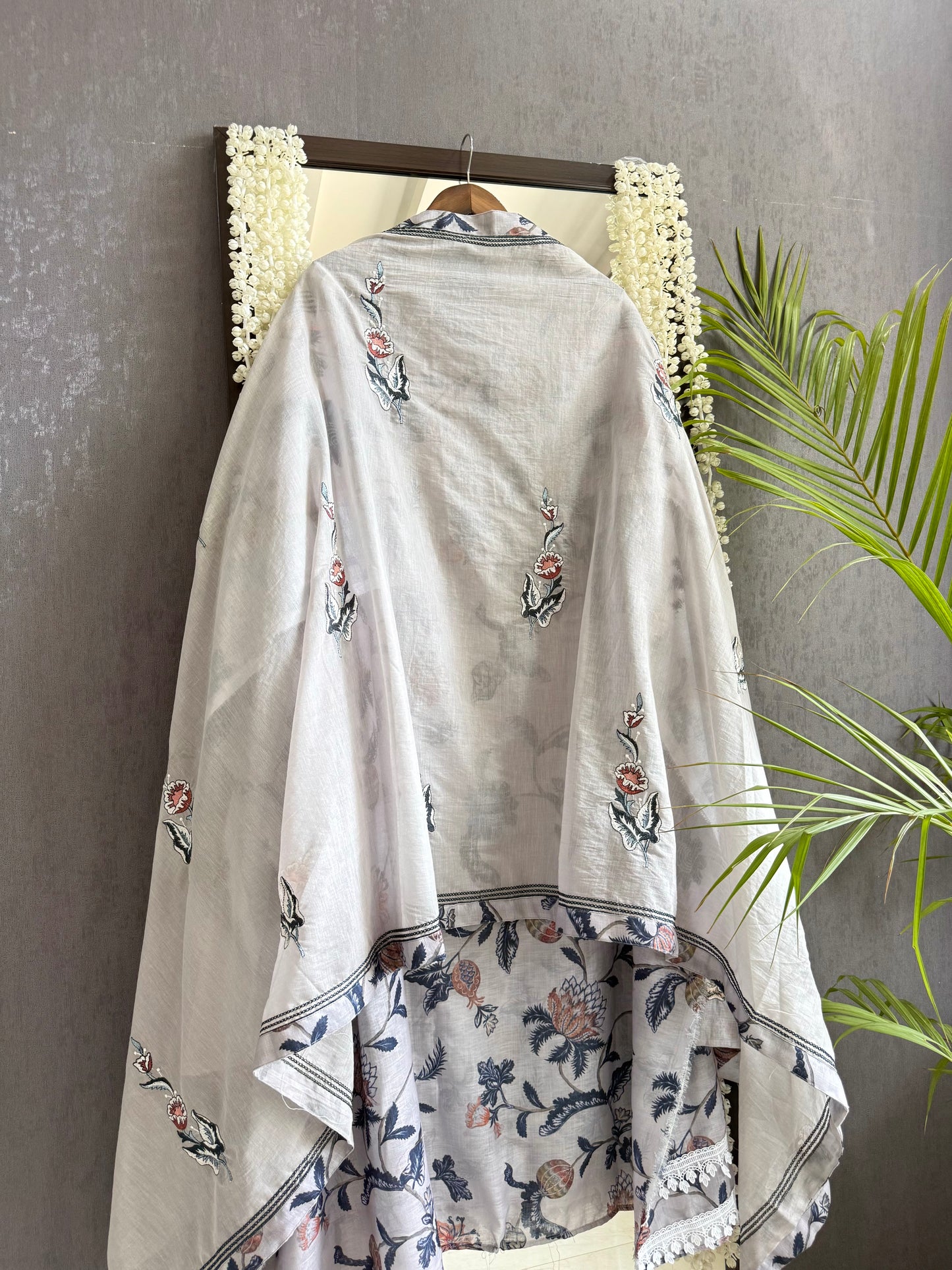 Luxurious Mul chanderi sanaganeri suit