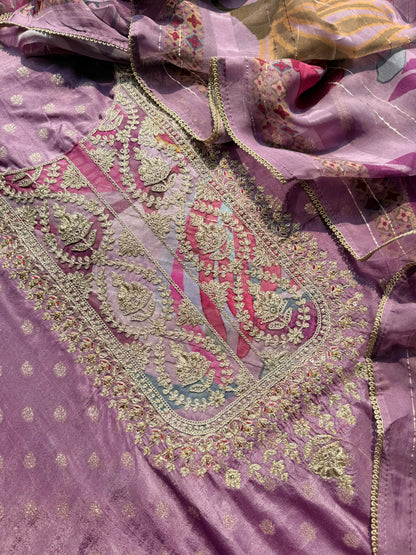 Benarsi aari work suit