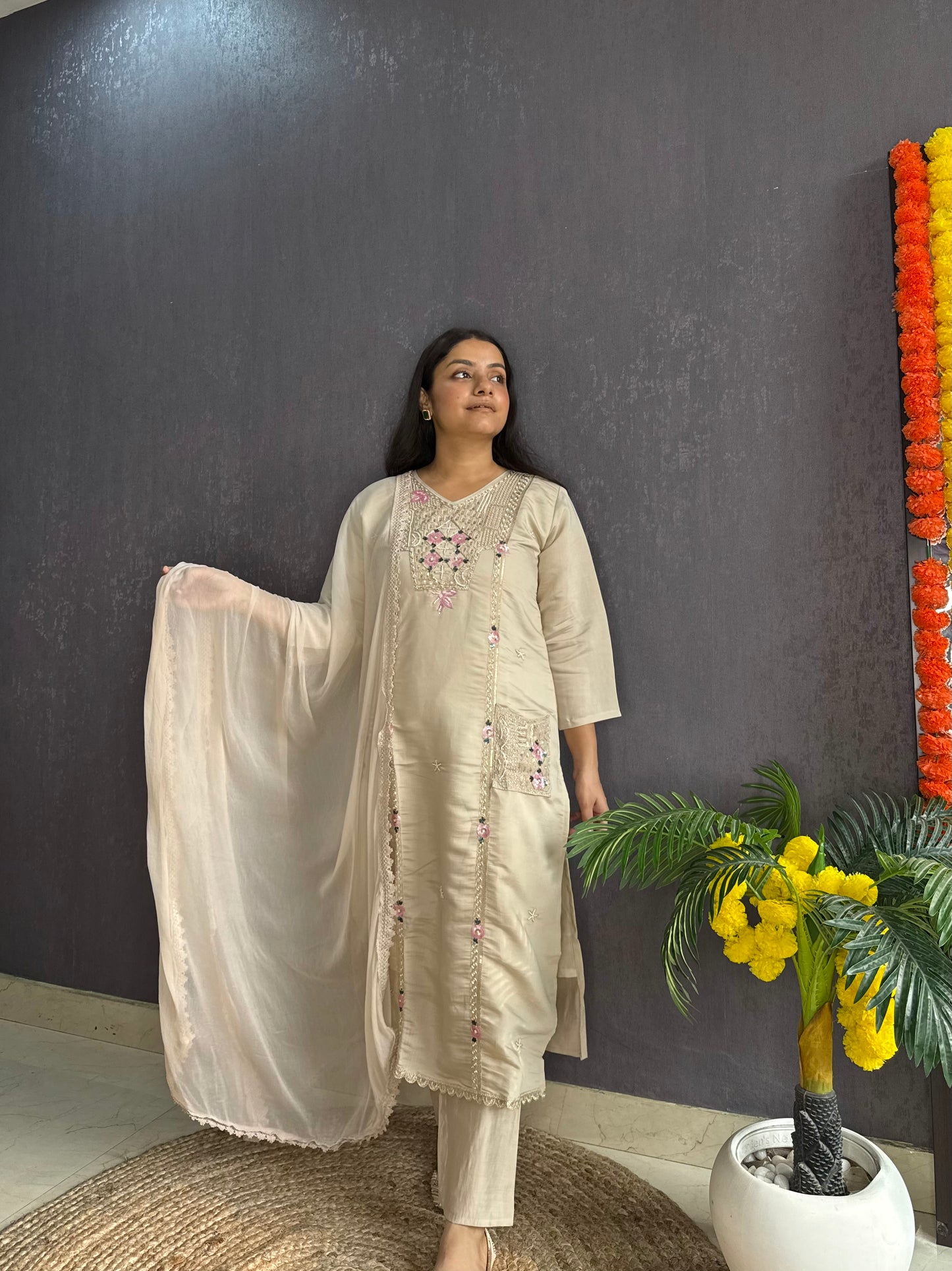 Handwork modal suit sets