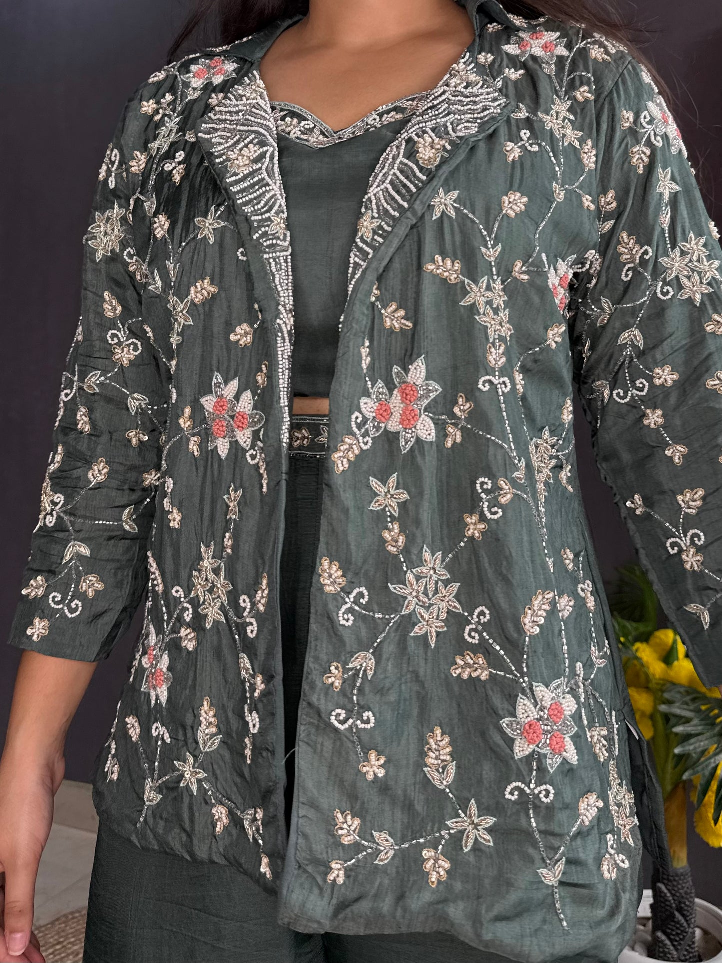 Premium handwork jacket set