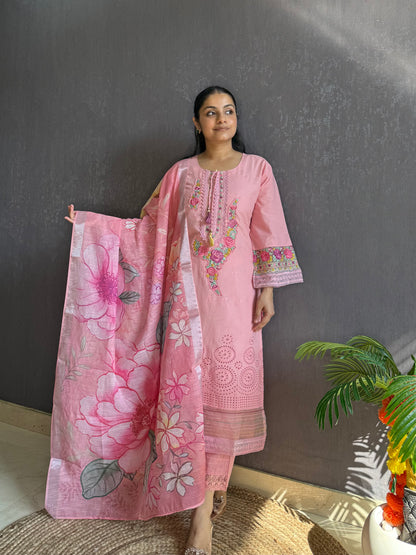 Pakistani schiffili designer suit