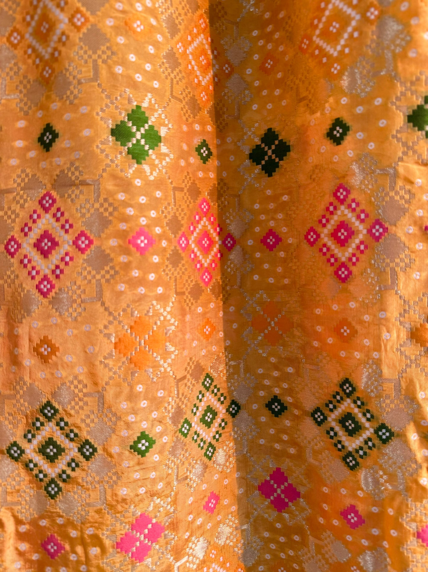 Luxurious patola kanjivaram silk suit
