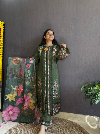 Angrakha Pakistani designer suit