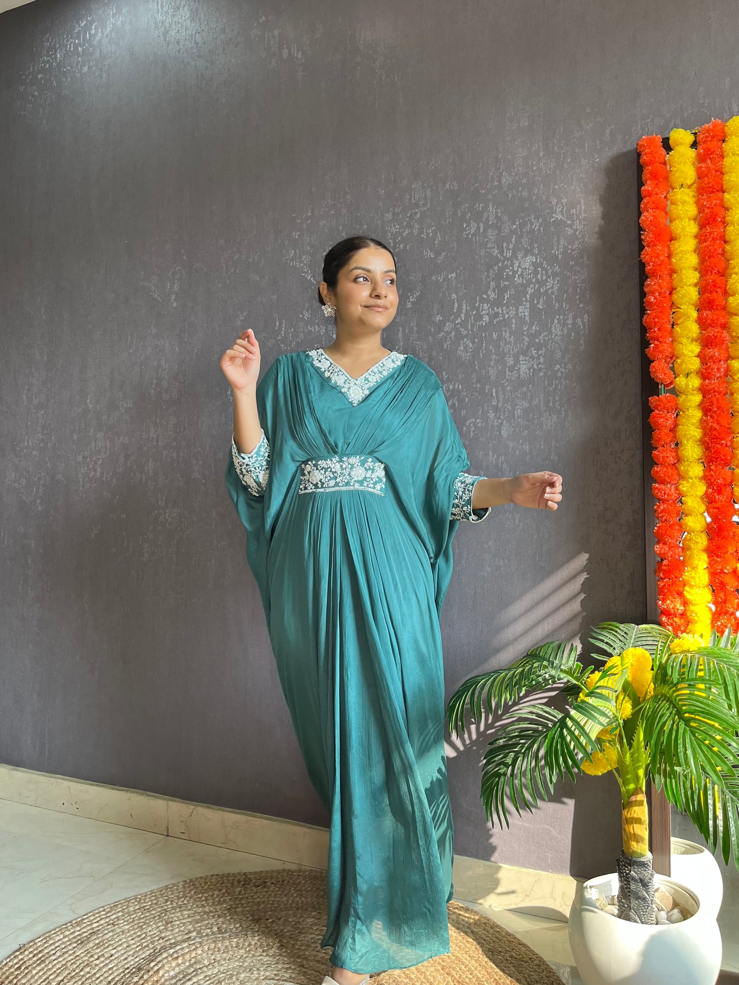 Luxurious kaftan dress