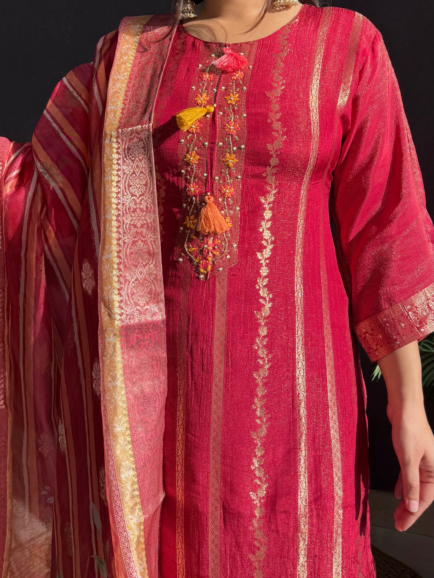 Benarsi silk suit sets