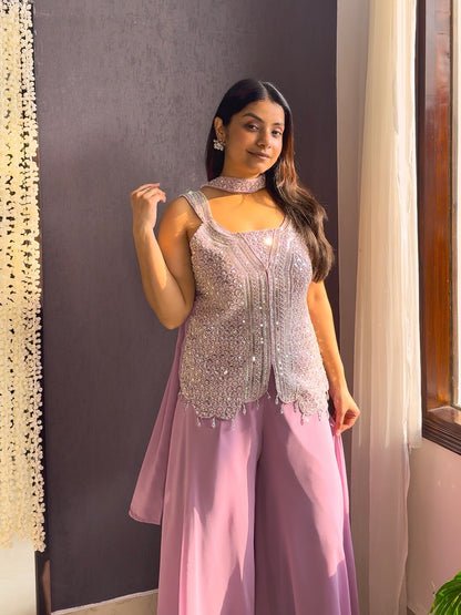Handwork sharara set