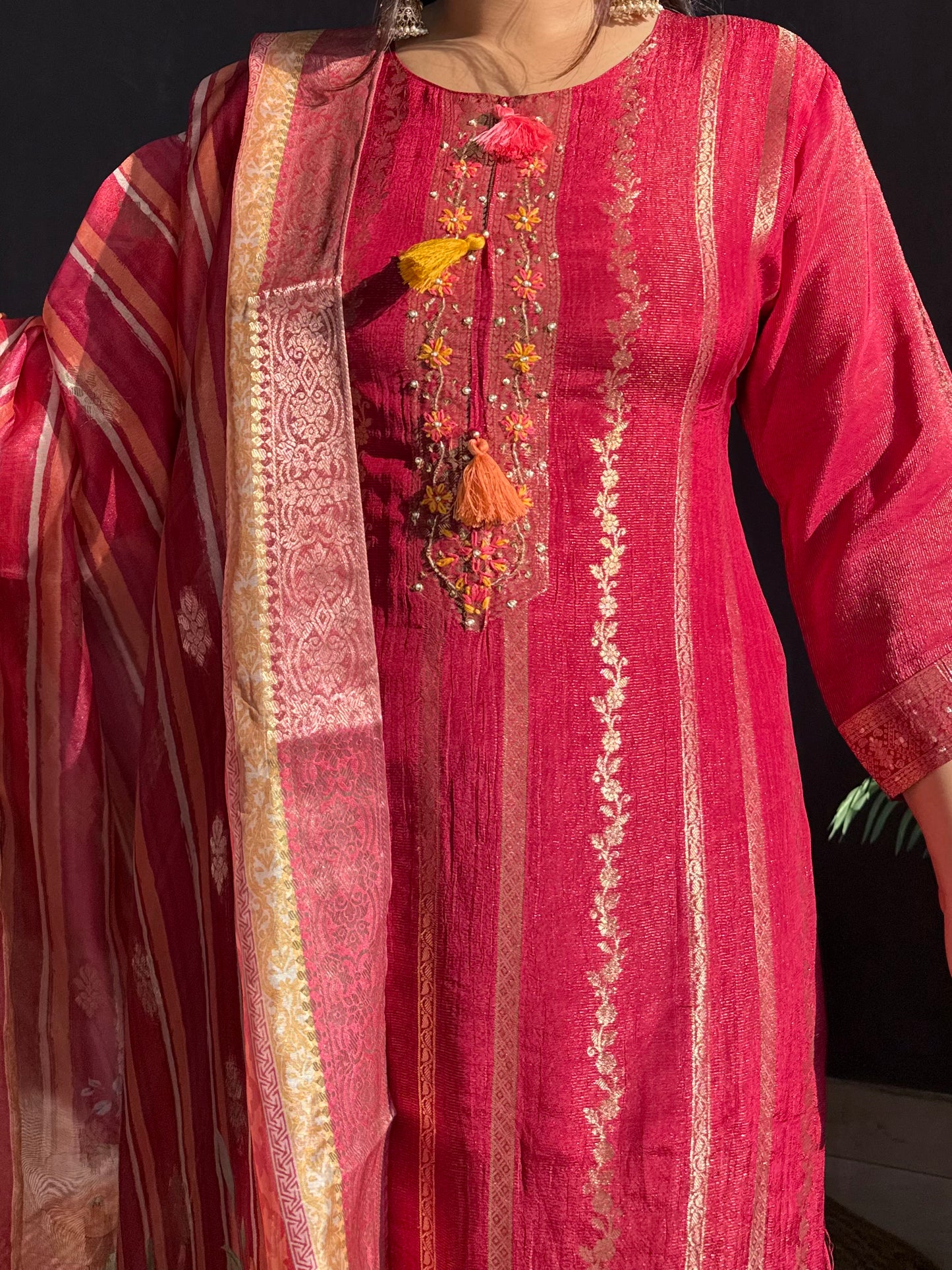 Benarsi silk suit sets