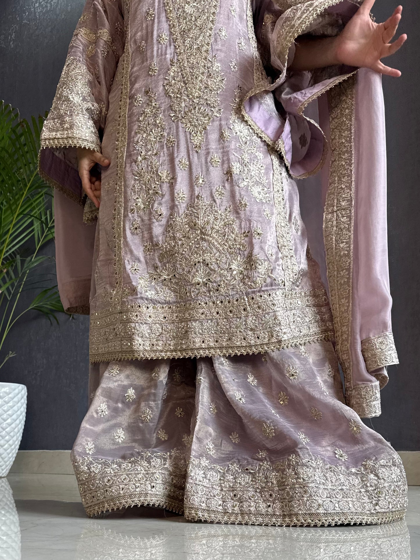 Luxurious sharara set