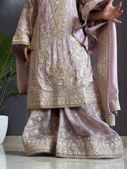 Luxurious sharara set