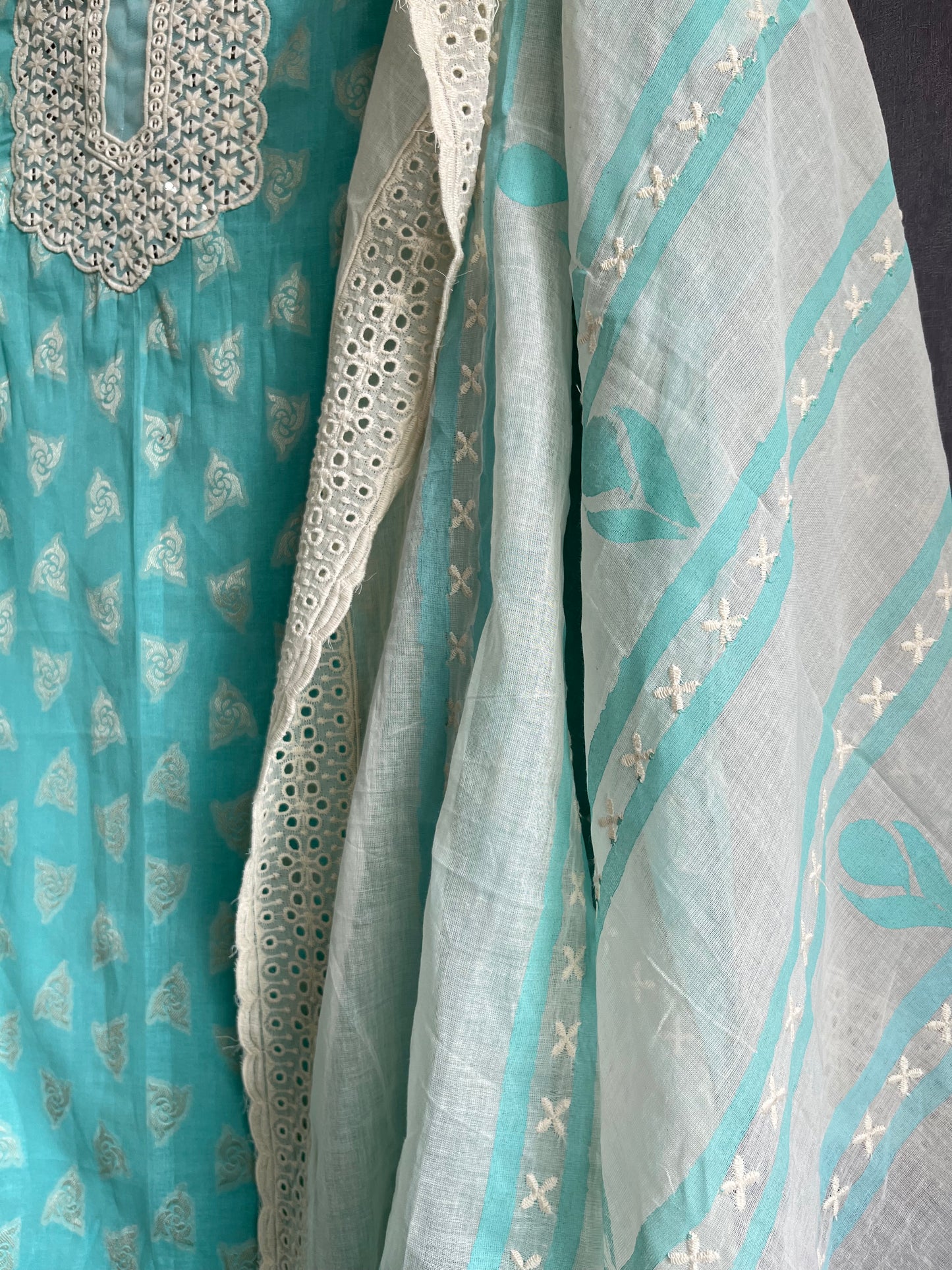 Mulmul schiffili handpainted suits