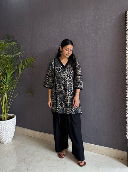 Cotton farshi coord set