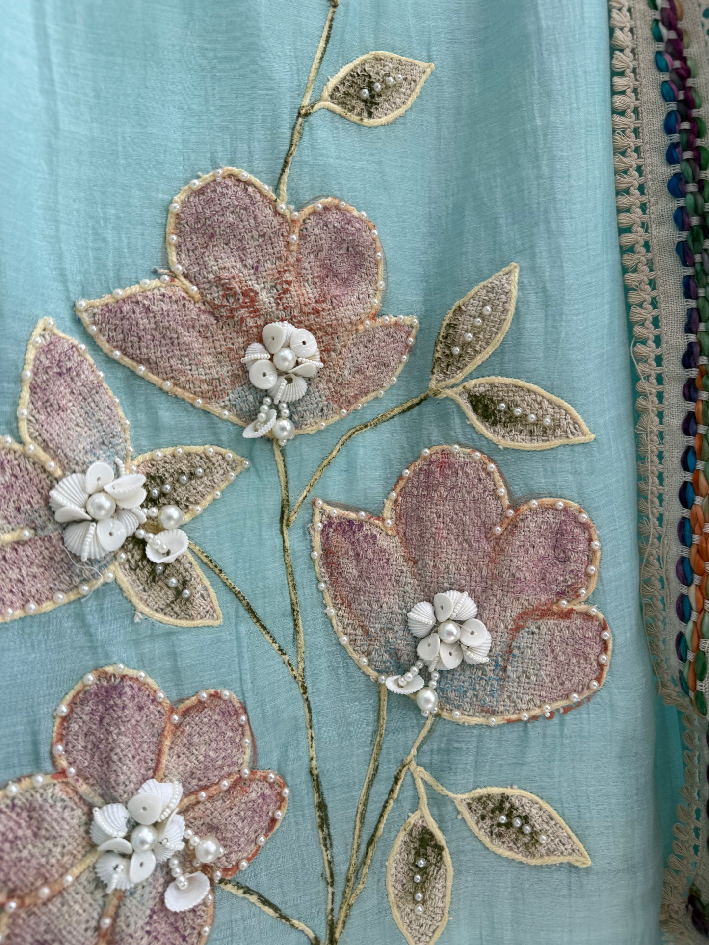 Luxurious Mul chanderi jute suit