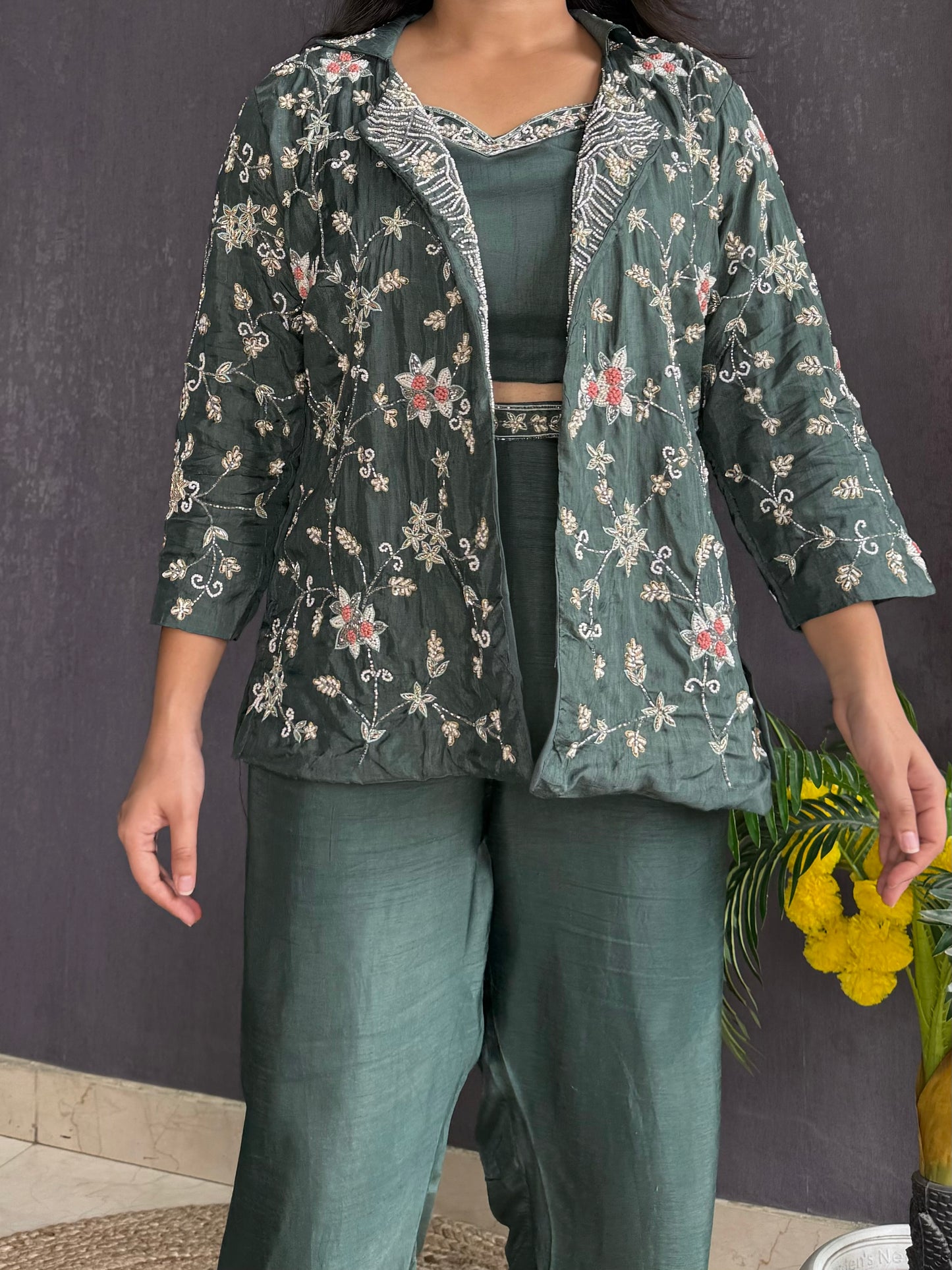 Premium handwork jacket set