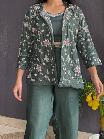 Premium handwork jacket set