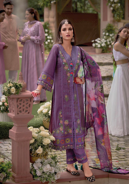 Angrakha Pakistani designer suit