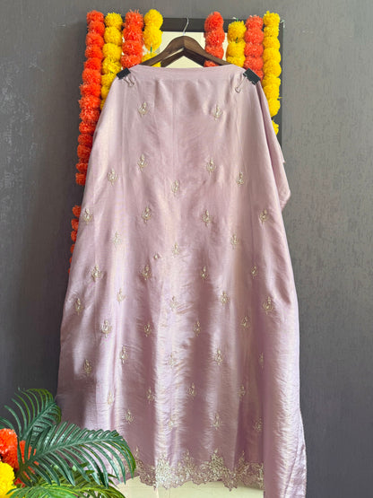 Luxurious peacock suit