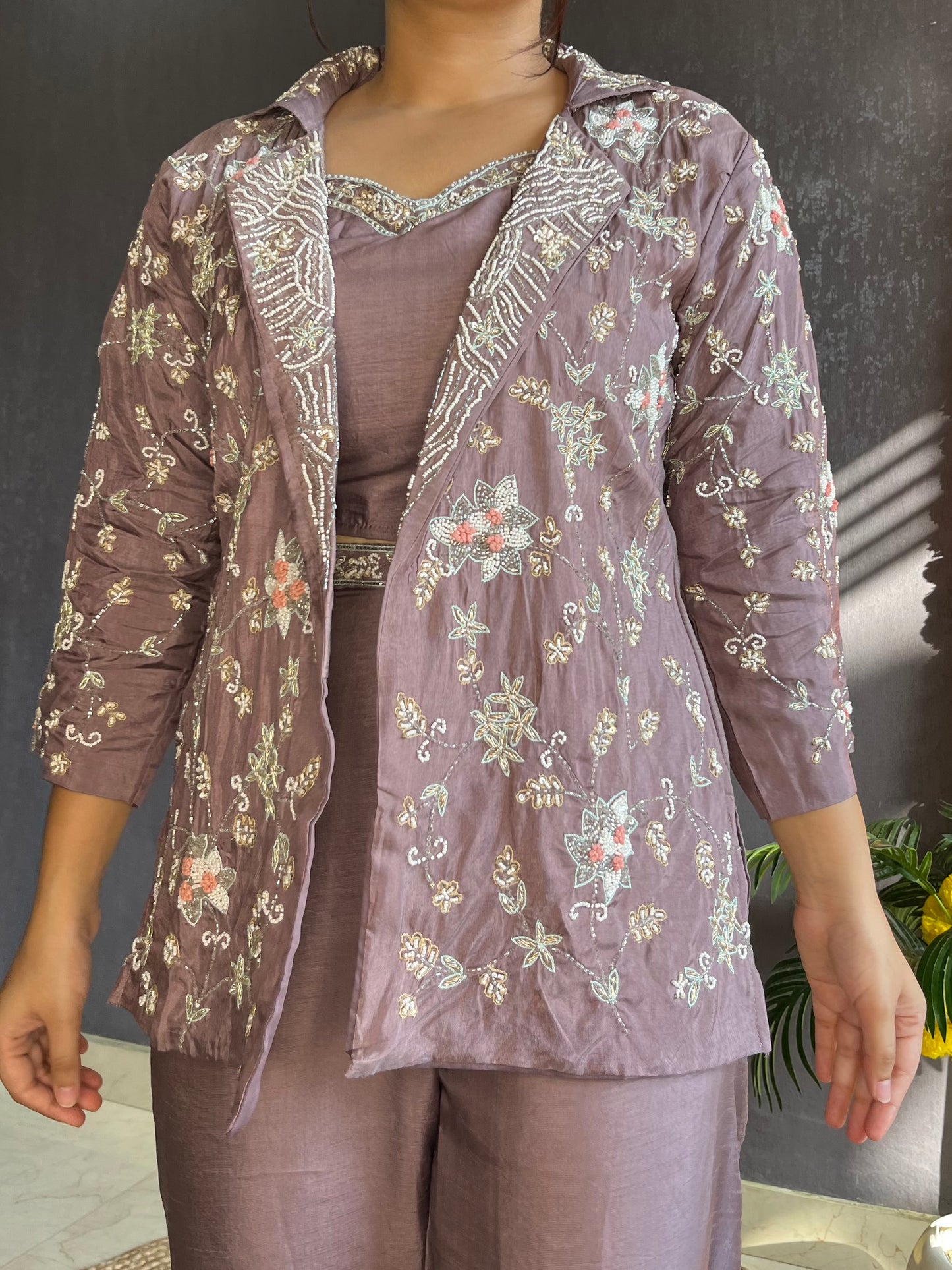 Premium handwork jacket set