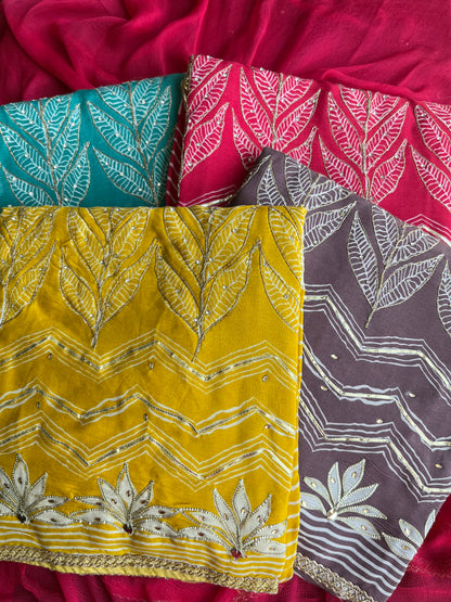 Soft Muslin unstitched suits