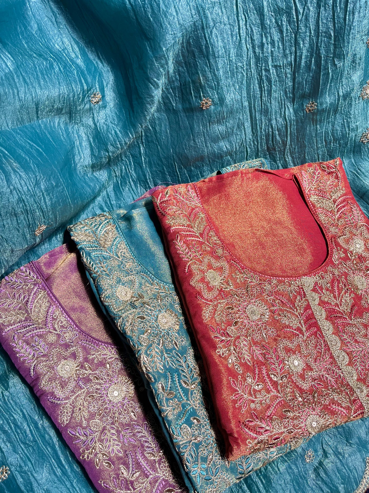 Luxurious Marori aari work suit