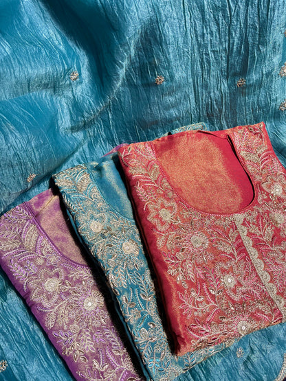 Luxurious Marori aari work suit