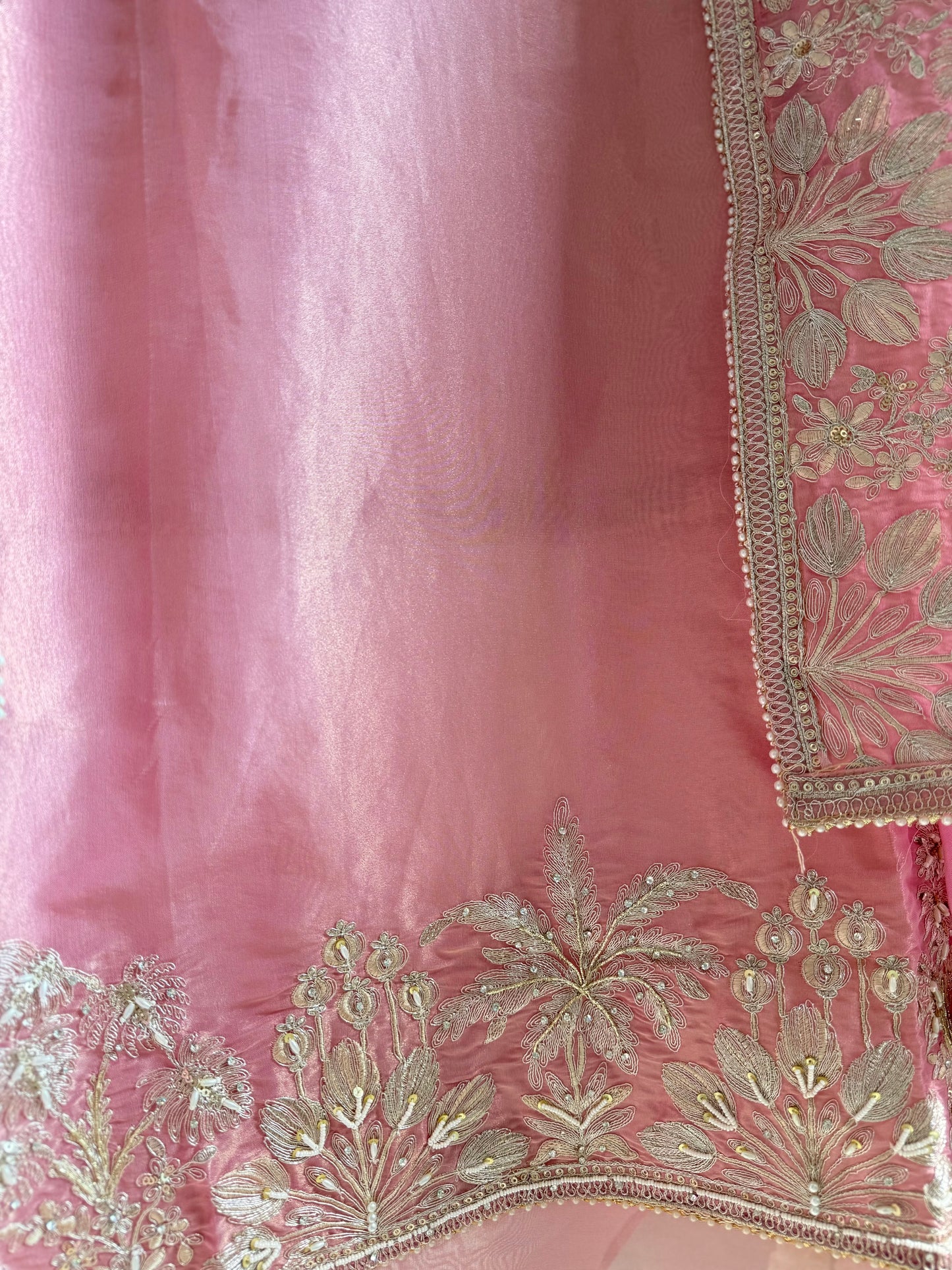 Luxurious Aari work handwork suit