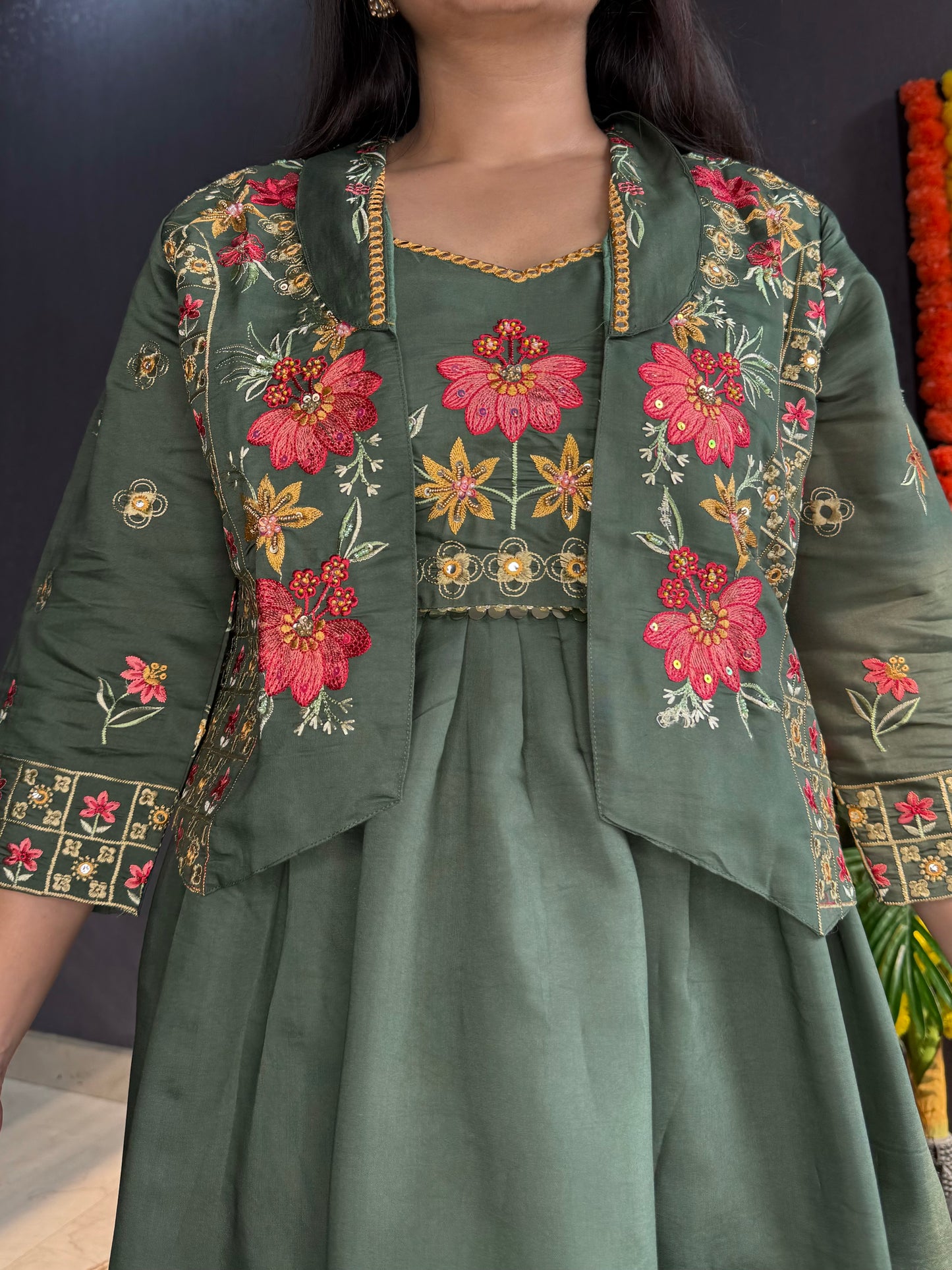 Designer Jacket set
