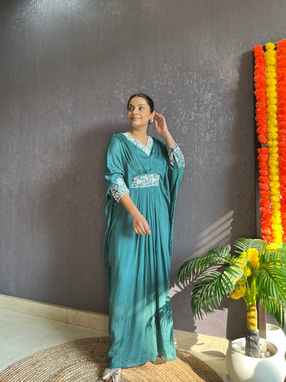 Luxurious kaftan dress