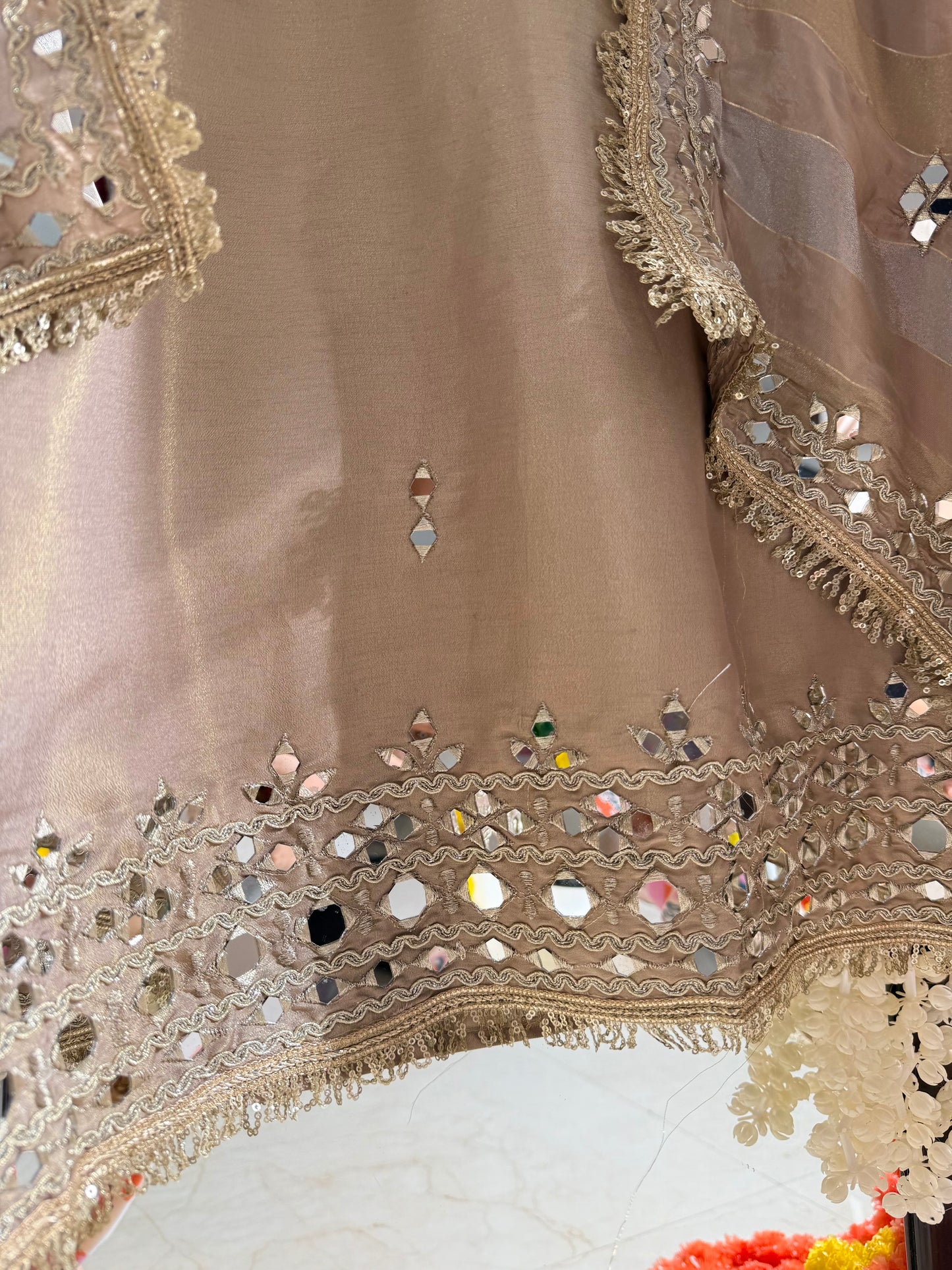 Luxurious Mirrorwork suit