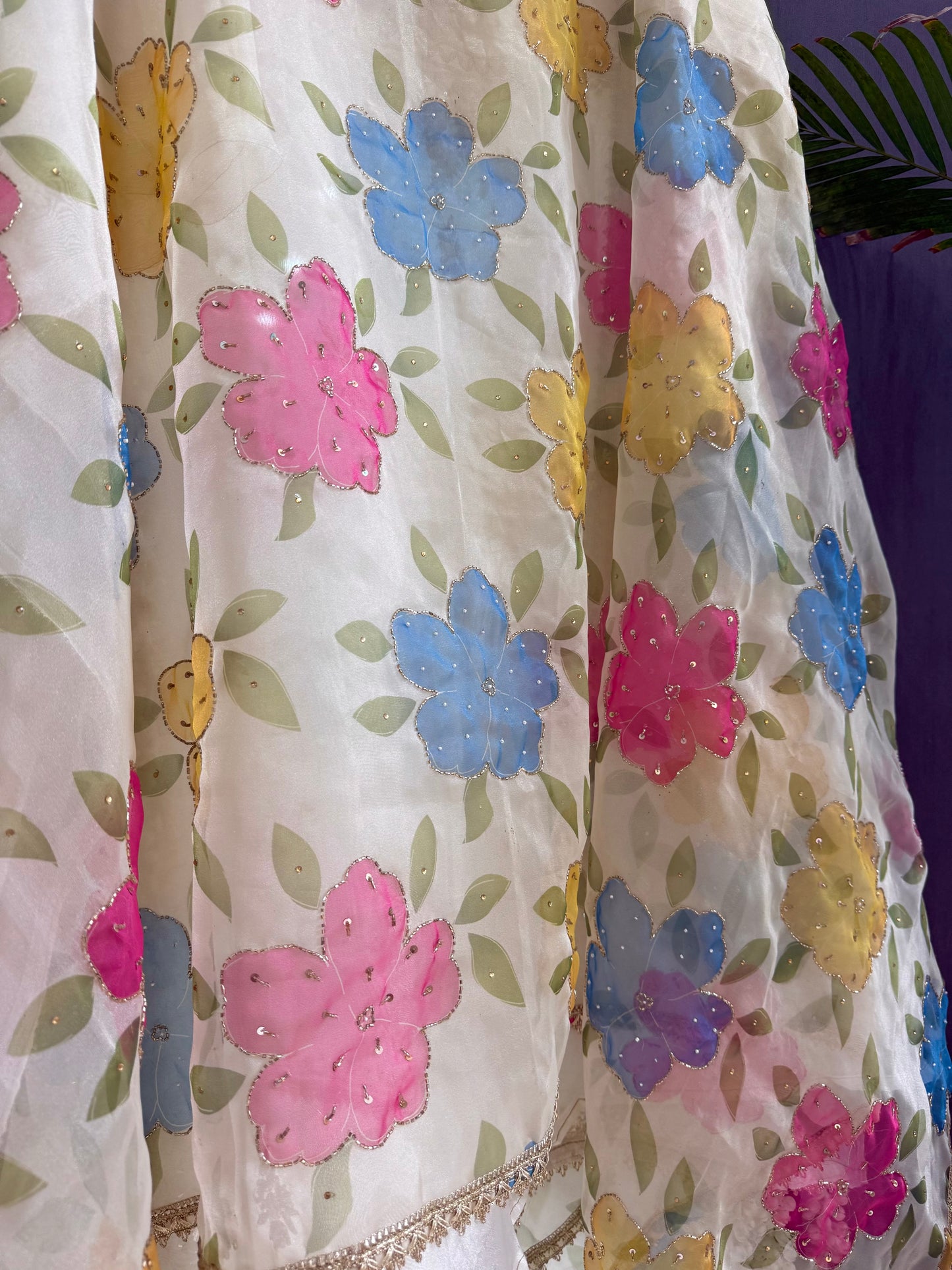 Premium handpainted handwork suit