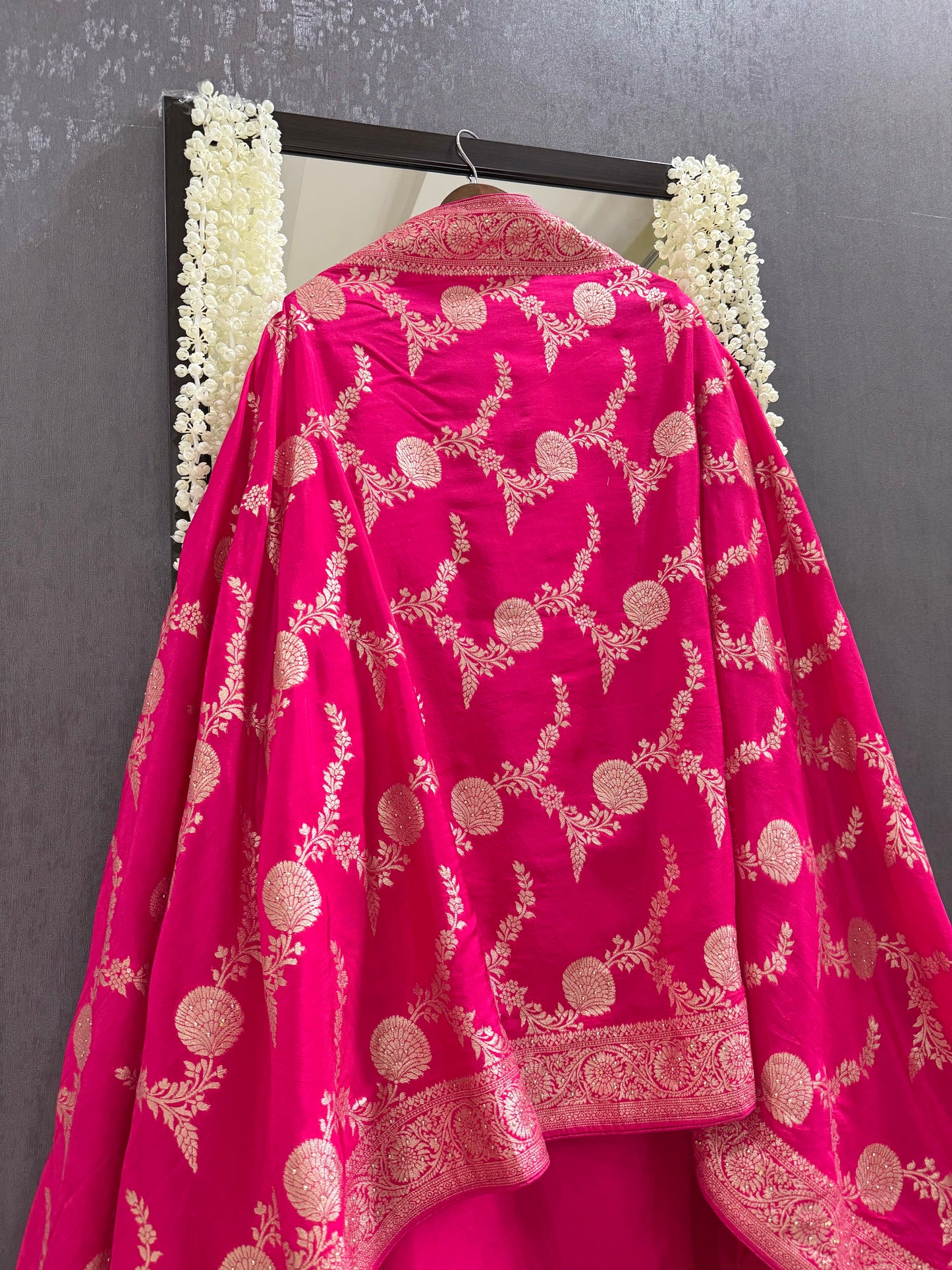 Banarsi handwork silk suit