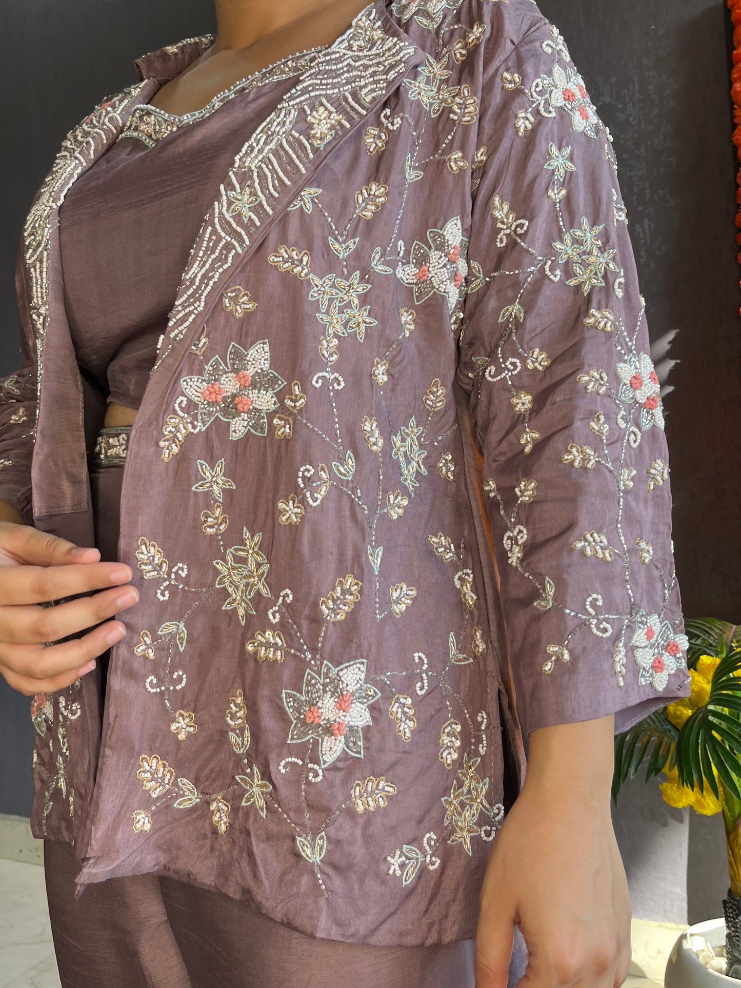 Premium handwork jacket set