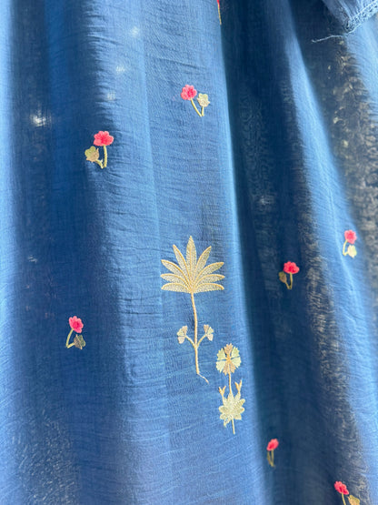 Luxurious Mul chanderi pichwai suit