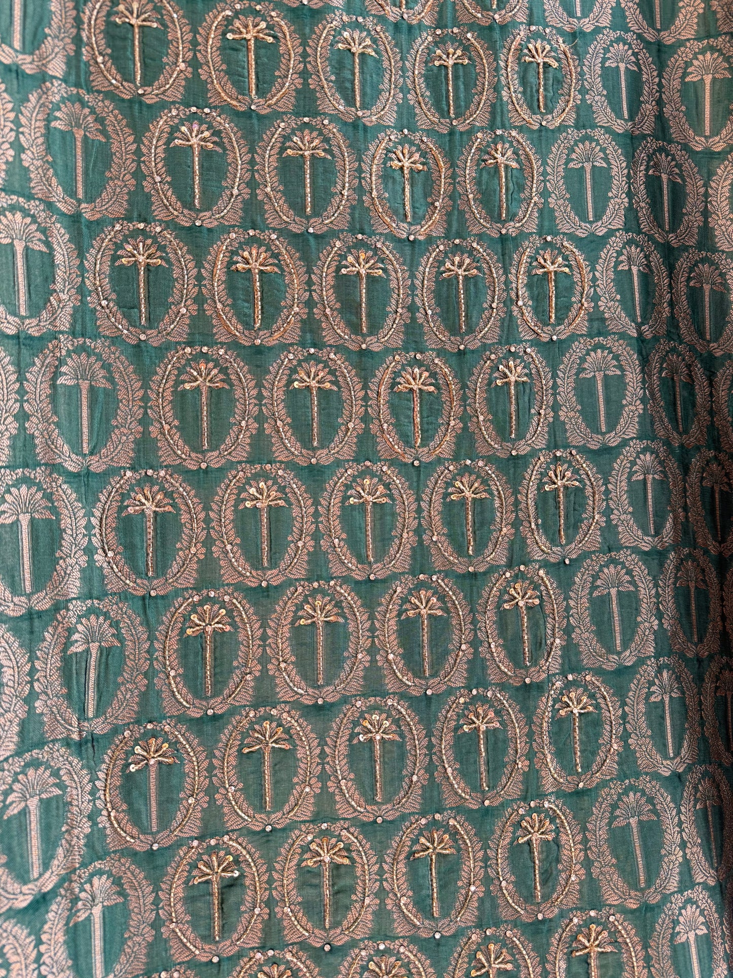 Brocade Benarsi silk suit