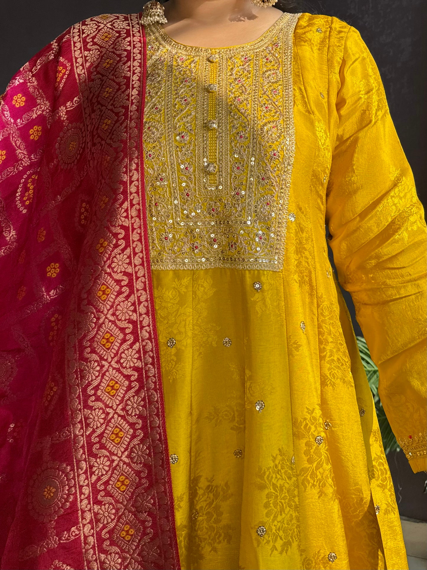 Gharchola Kalidaar Anarkali set