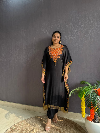 Handwork Sheesha kaftan set