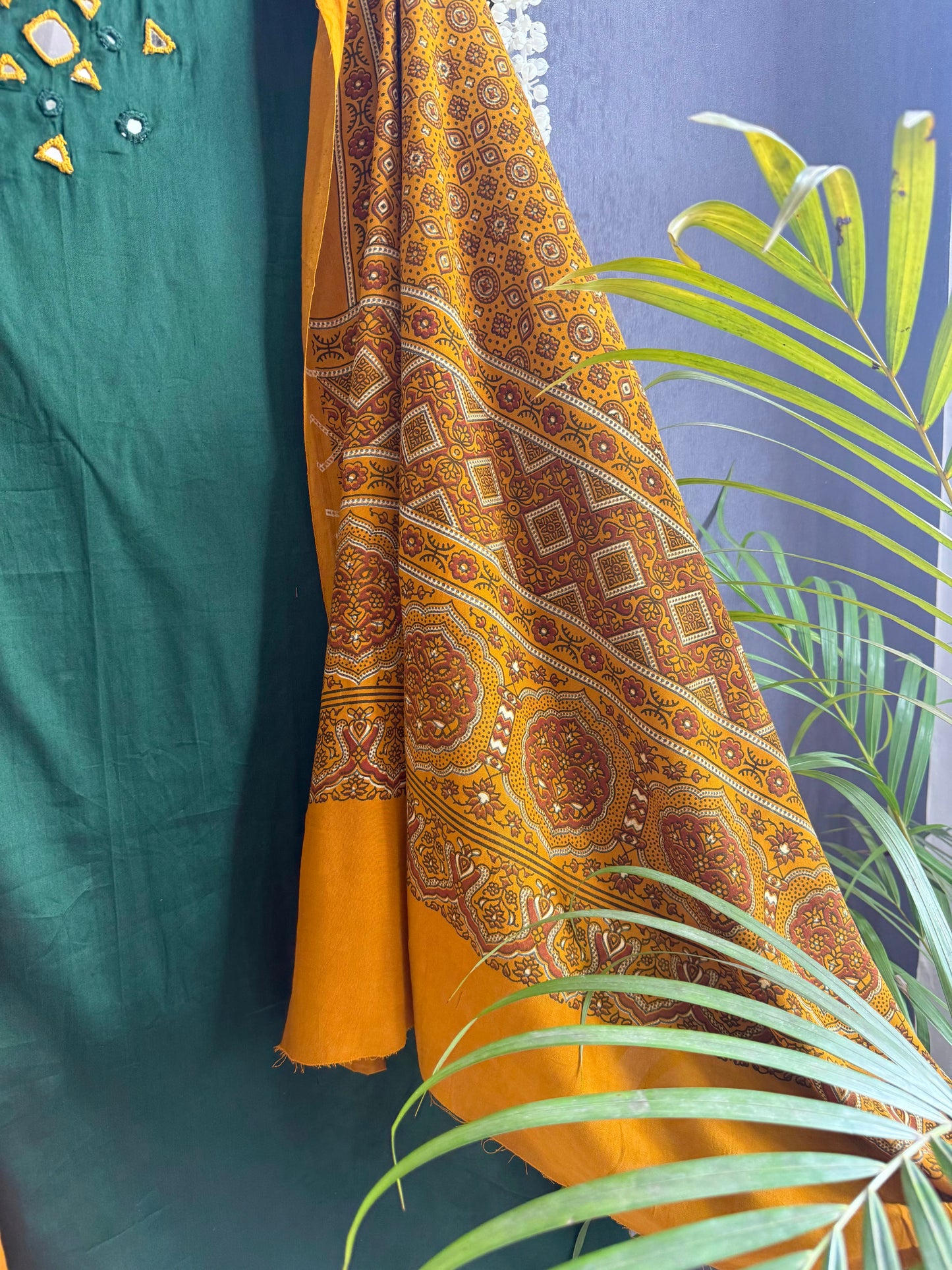 Cotton ajrakh suits