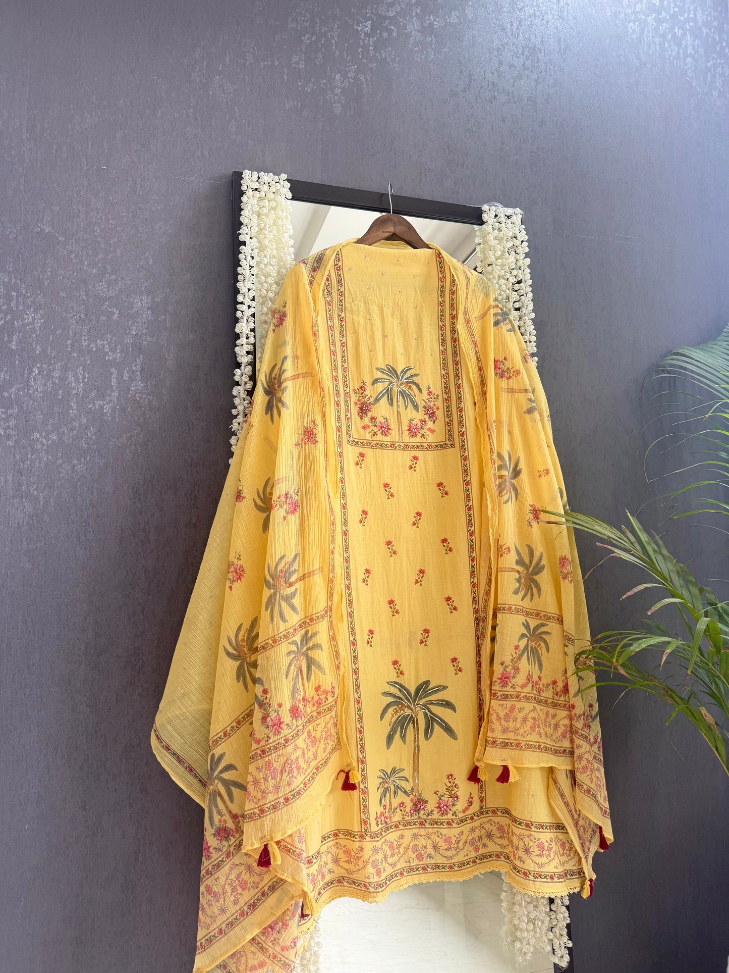 Mulmul cotton tropical suit